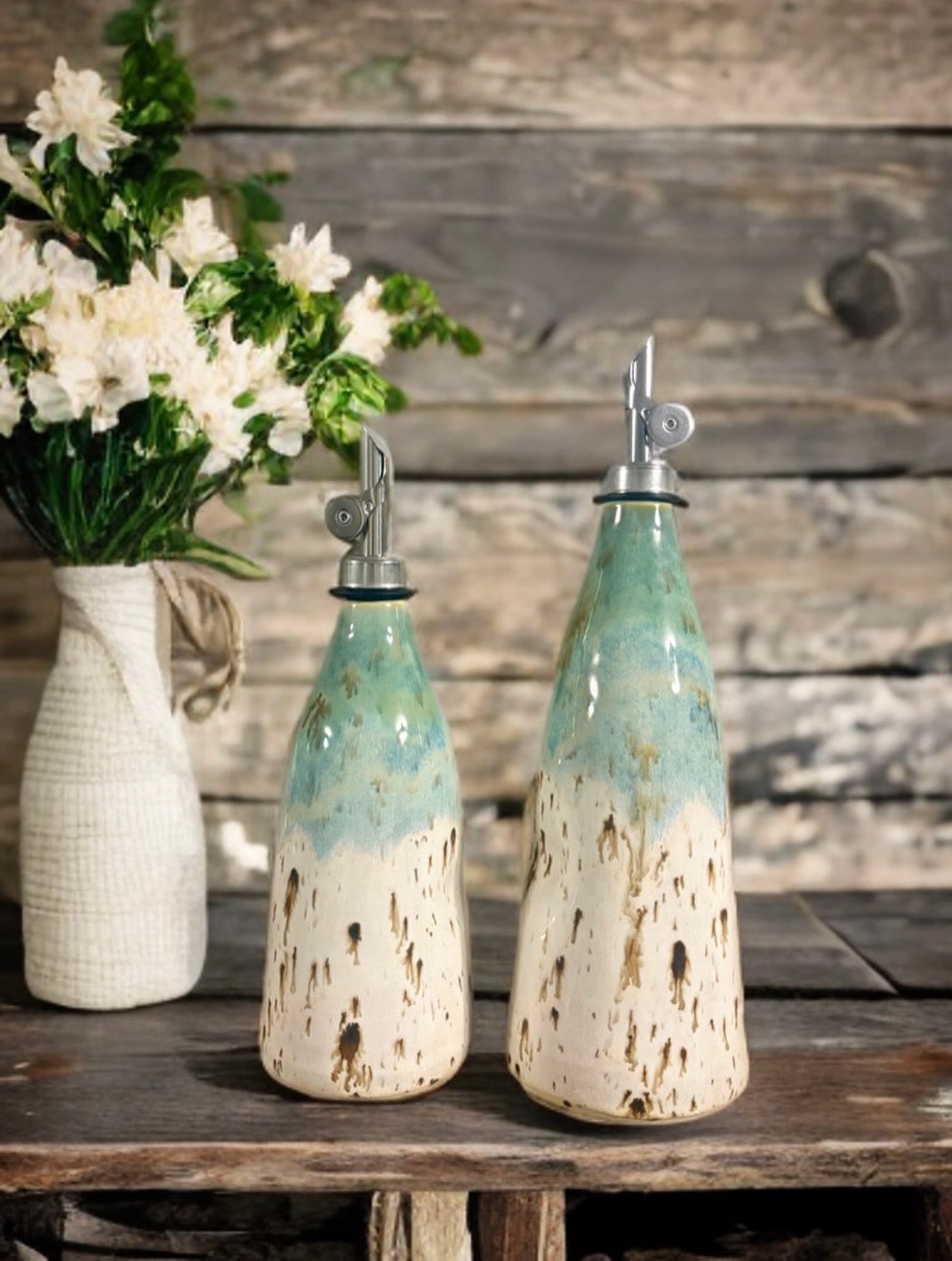 Pottery Oil Dispenser