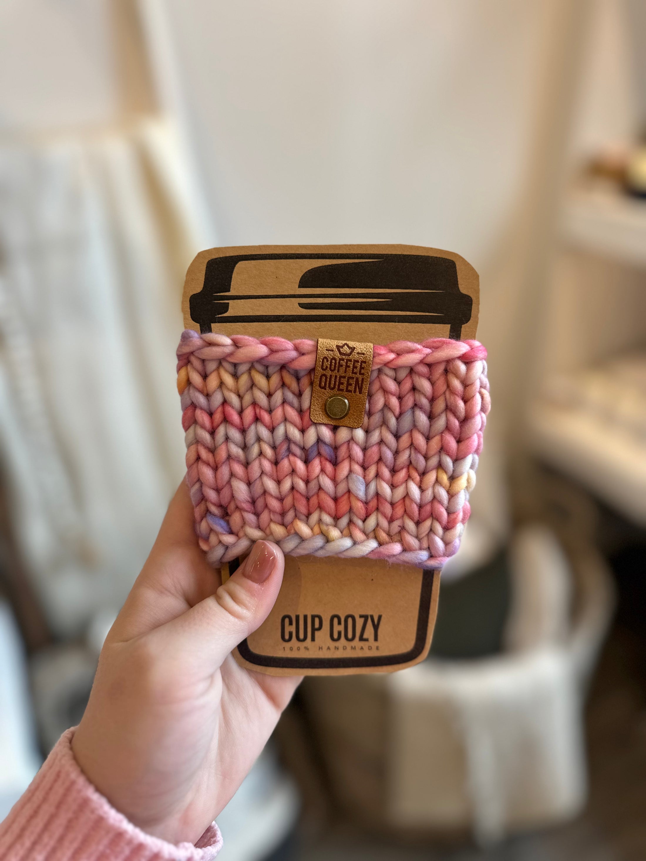 Cup Cozy - Knitted