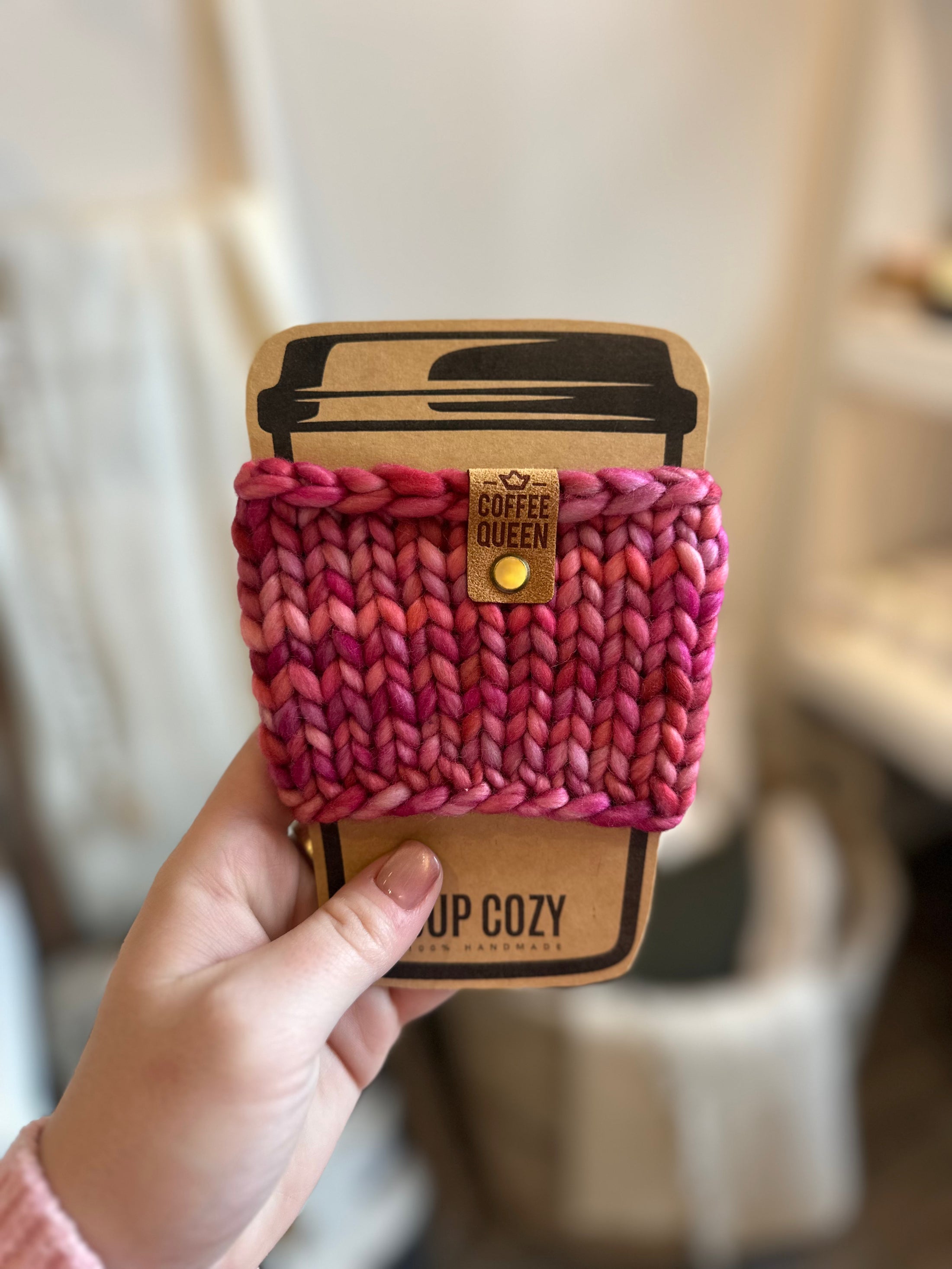 Cup Cozy - Knitted