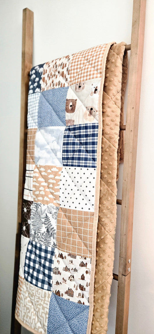 Patchwork Bear Quilt