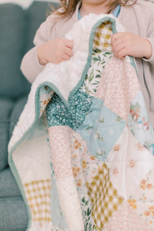 Beatrix Potter Patchwork Quilt