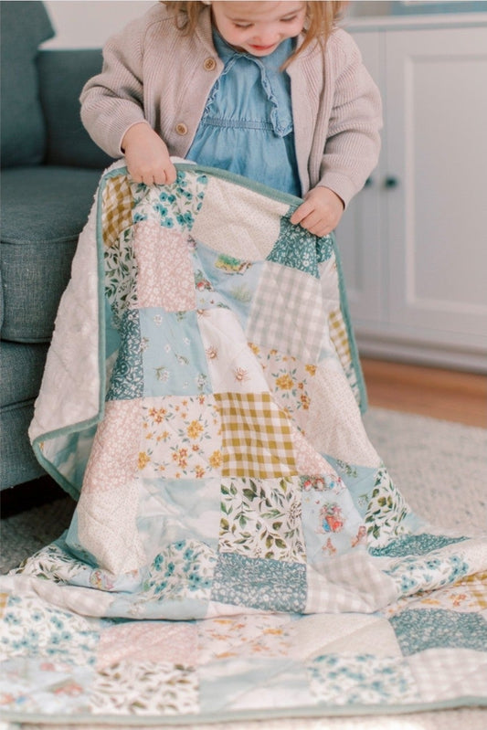 Beatrix Potter Patchwork Quilt