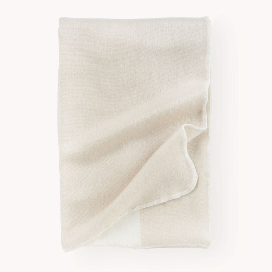 Throw Blanket - Buttercream Stripe-Kind Reason Co.