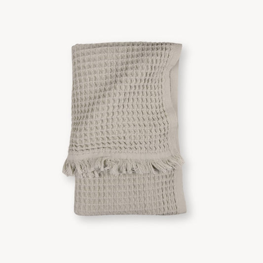 French Waffle Towel - Latte-Kind Reason Co.