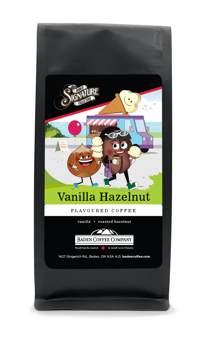 Vanilla Hazelnut - Medium Roast Flavoured Coffee