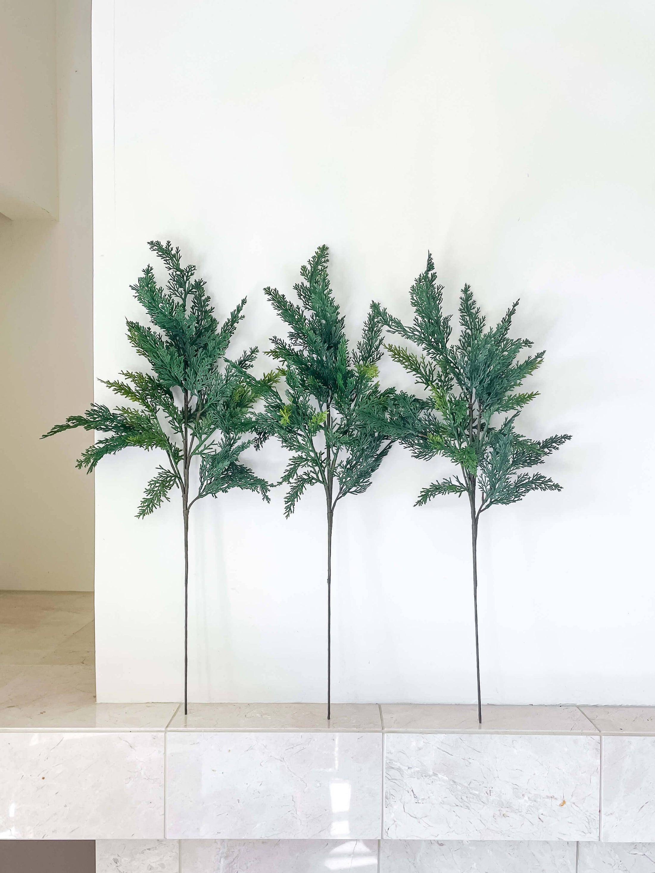 Cypress Real Touch Faux Christmas Stem 28"-Kind Reason Co.