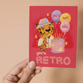 Load image into Gallery viewer, Not Old, Just Retro Birthday Card
