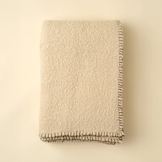 Boucle Stitch Throw