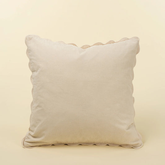 Corduroy Scallop Pillow
