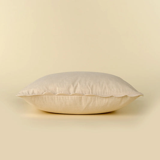 Corduroy Scallop Pillow