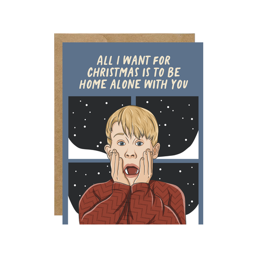 Home Alone - Retro 90's Pop Culture Christmas Card-Kind Reason Co.