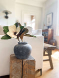 Load image into Gallery viewer, Elna Terracotta Vase – Rounded Charcoal Form-Kind Reason Co.
