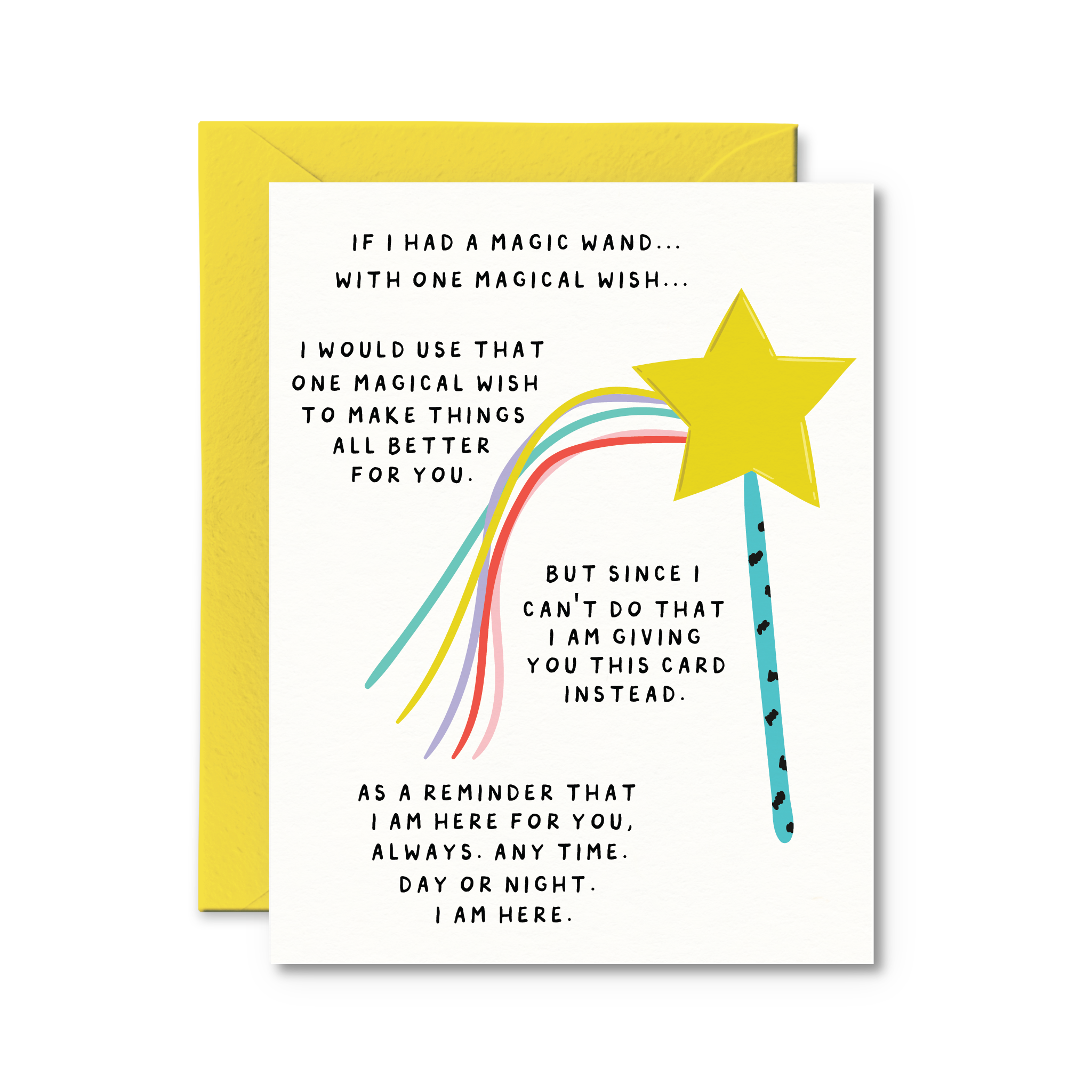 Magic Wand Make Things All Better Card