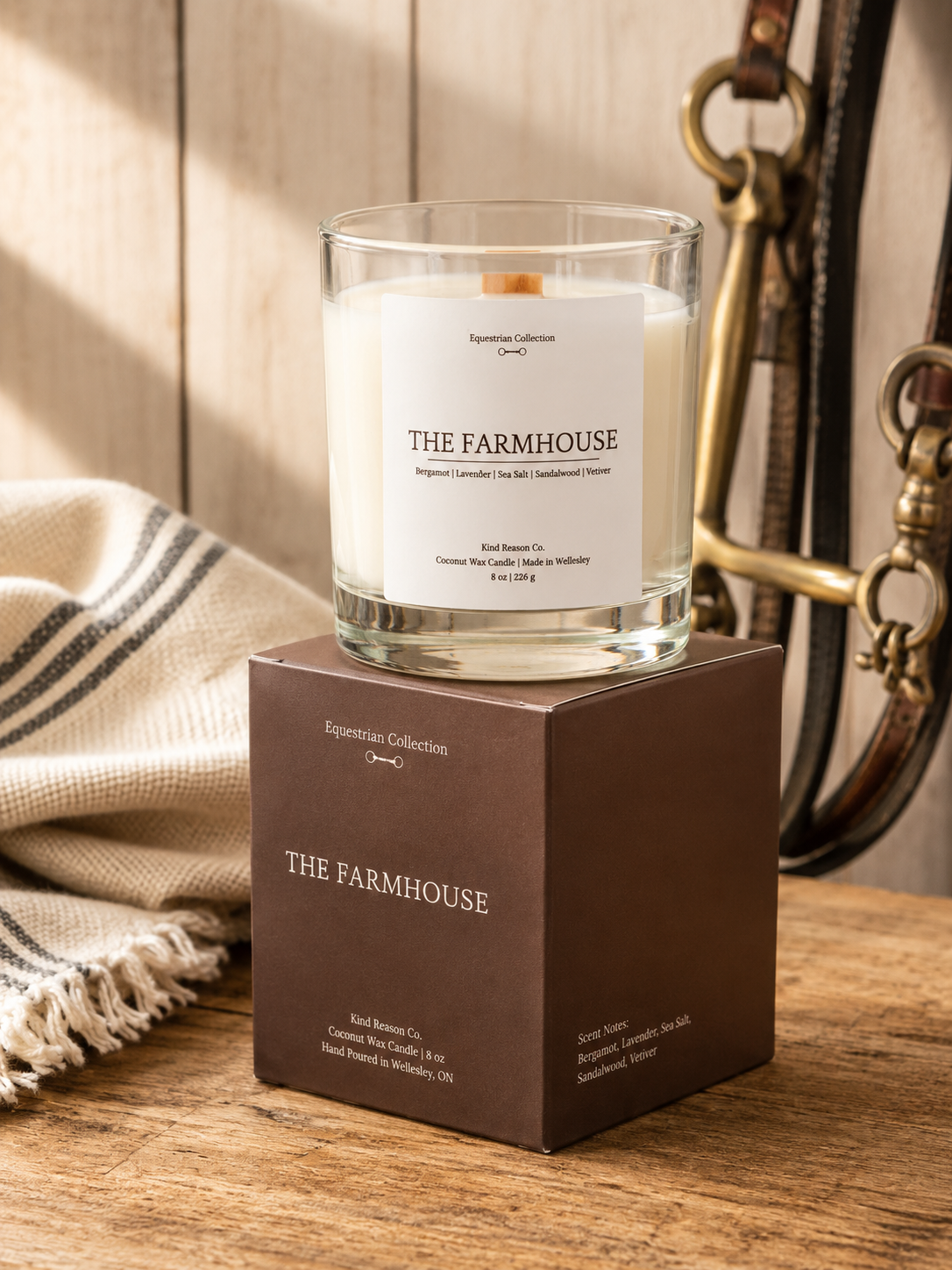 The Farmhouse | Equestrian Coconut Wax Candle