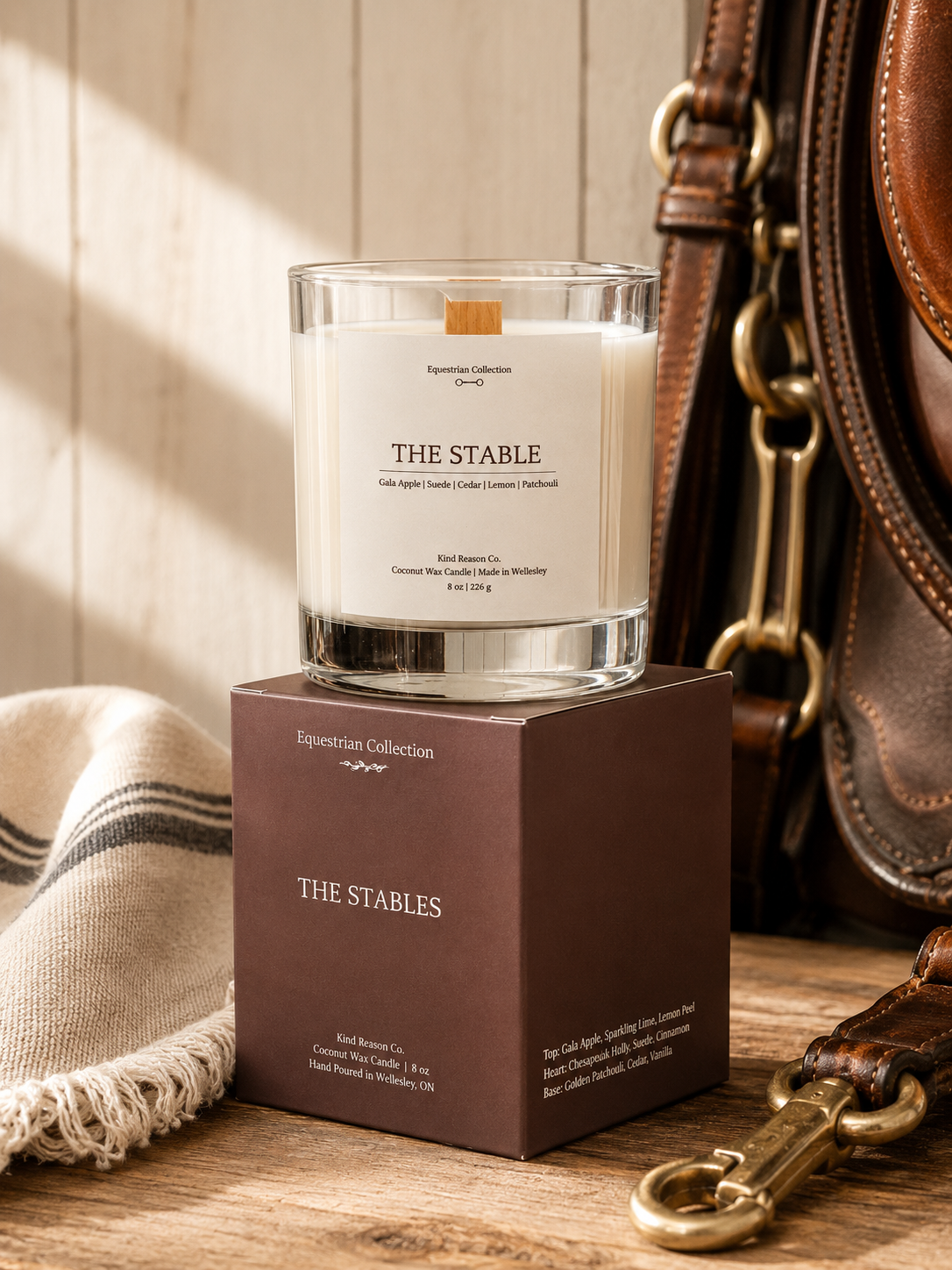 The Stables | Equestrian Coconut Wax Candle