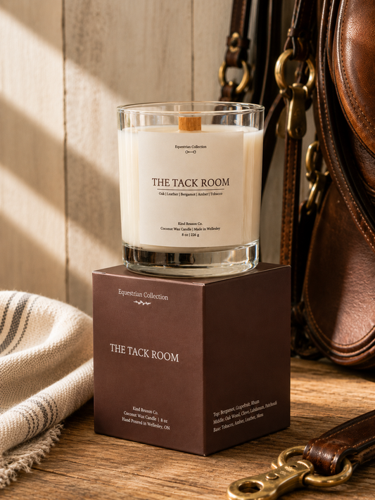 The Tack Room | Equestrian Coconut Wax Candle