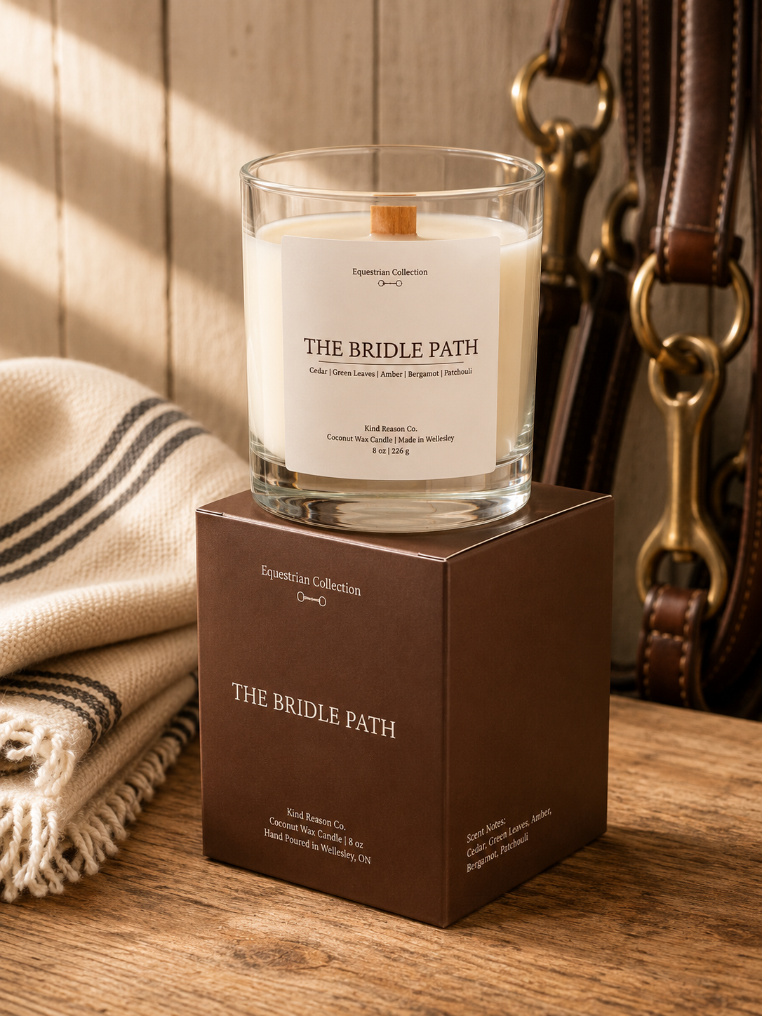 The Bridle Path| Equestrian Coconut Wax Candle