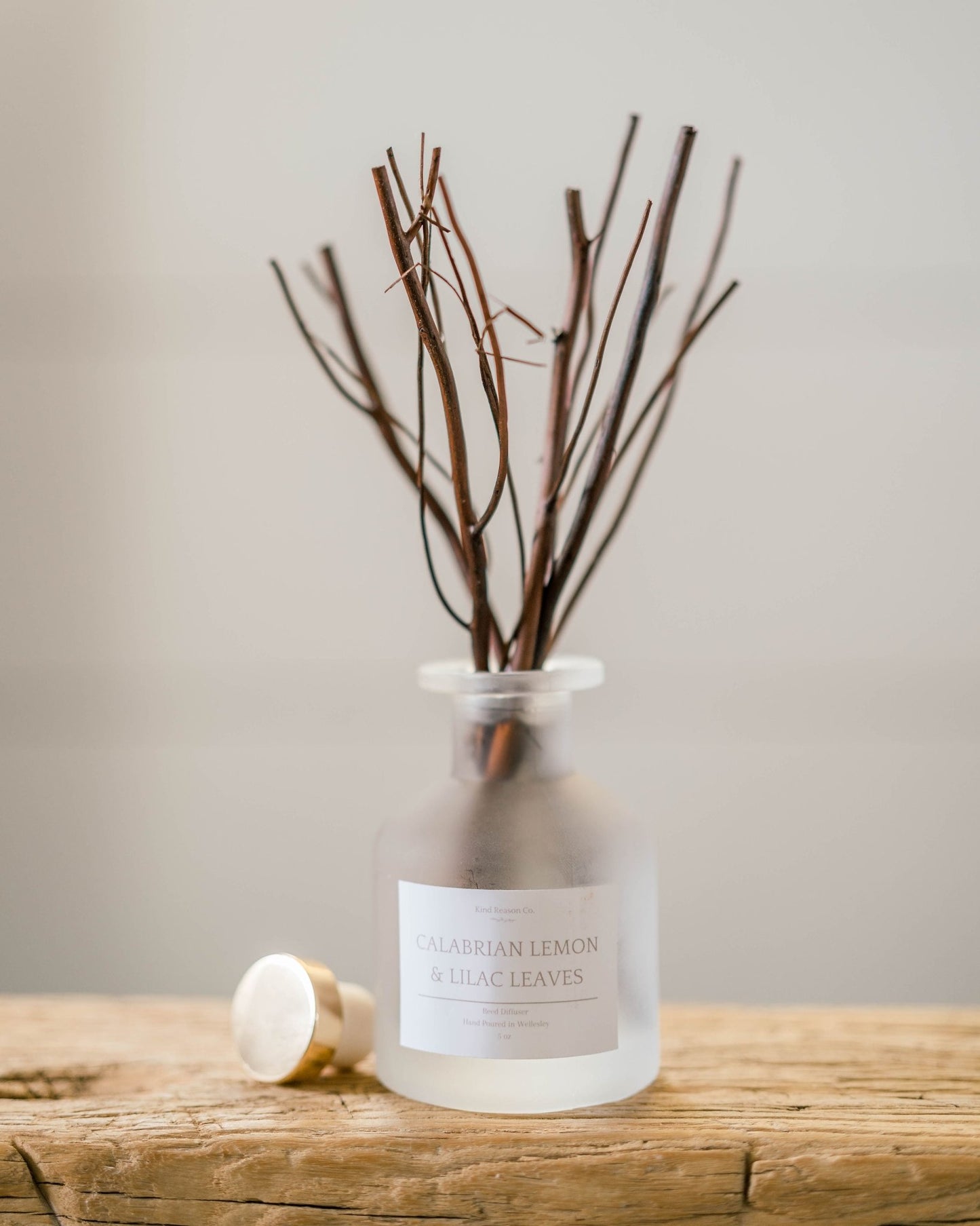 Calabrian Lemon & Lilac Leaves - Reed Diffuser