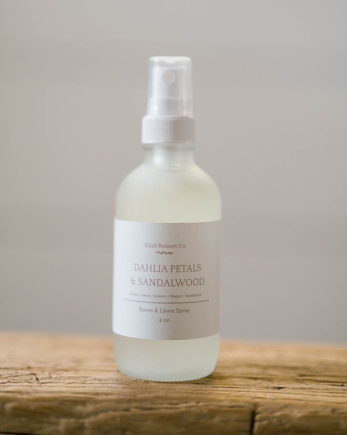 Dahlia Petals & Sandalwood - Room & Linen Spray - Kind Reason Co.