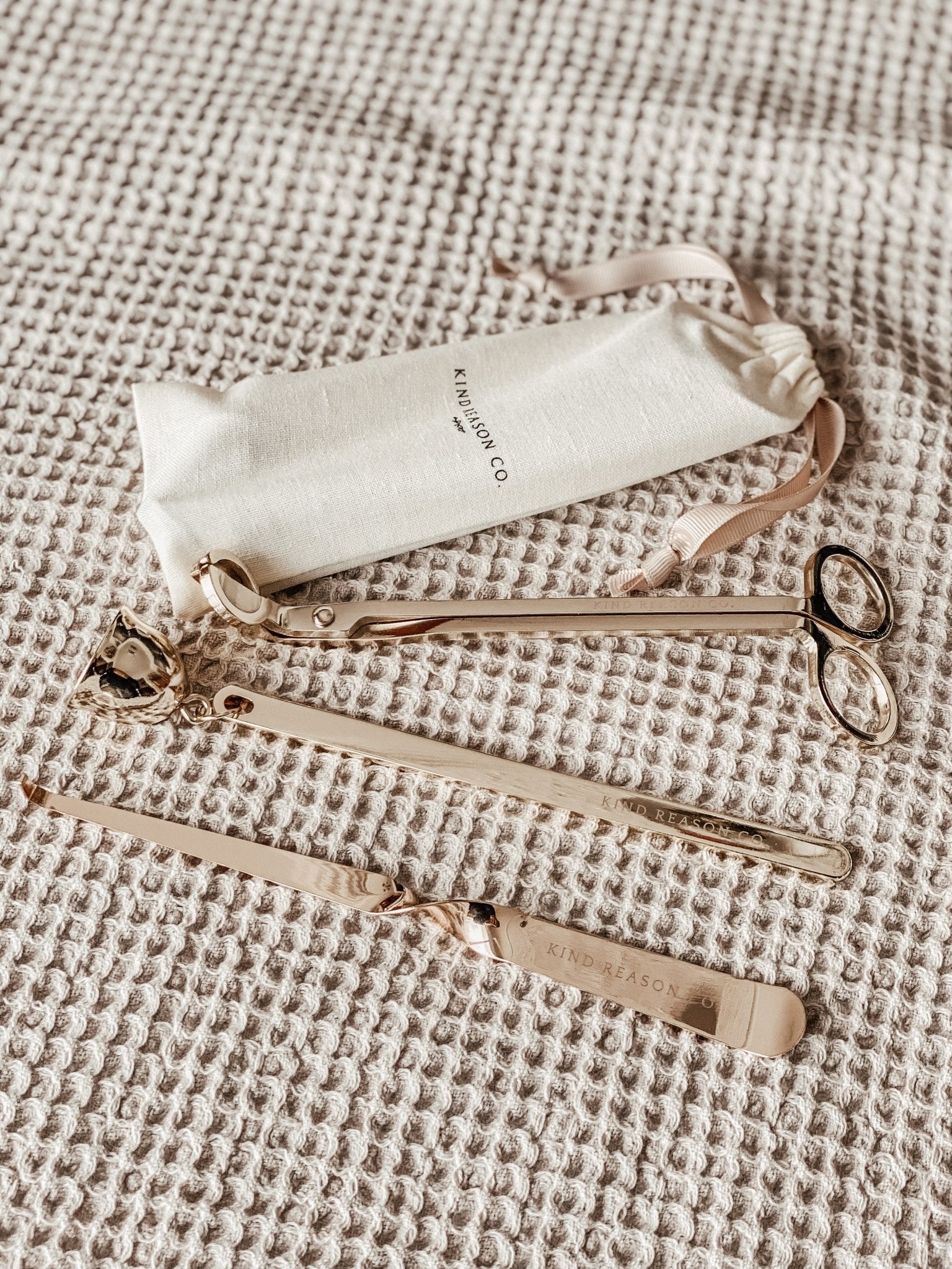 Gold Candle Care Tool Set - Kind Reason Co.
