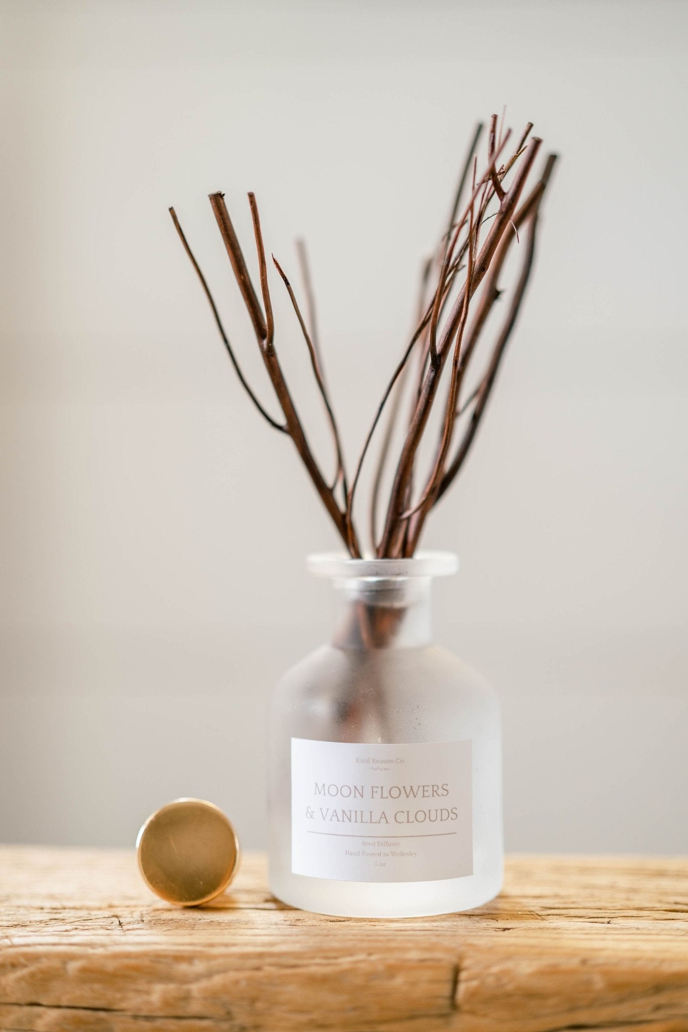 Moon Flowers & Vanilla Clouds - Reed Diffuser-Kind Reason Co.