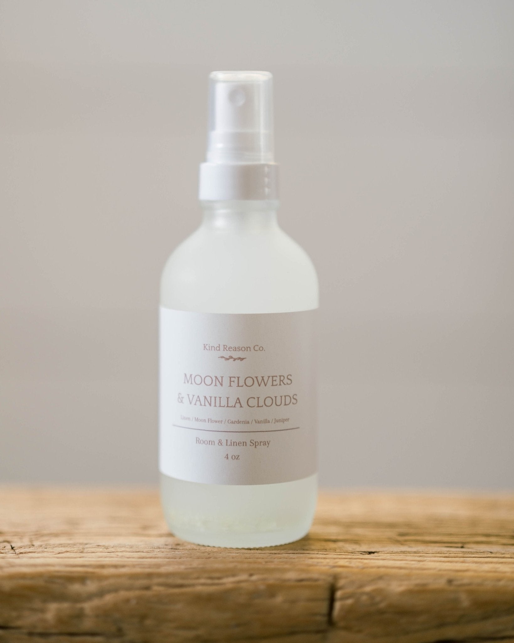 Moon Flowers & Vanilla Clouds - Room & Linen Spray-Kind Reason Co.